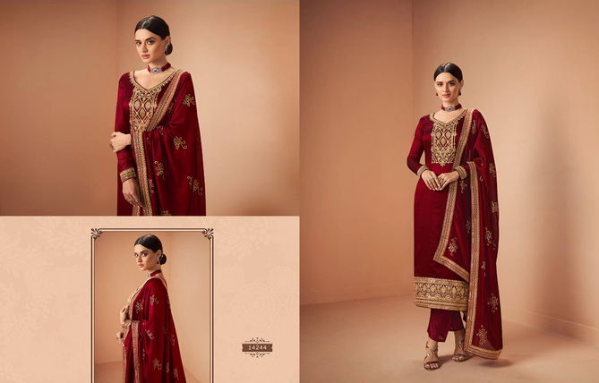 Firdosh By Zisha 12241-12246 Wedding Salwar Suits Catalog